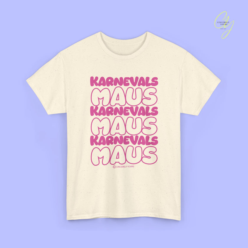 Karneval Shirt | Karnevals Maus pink