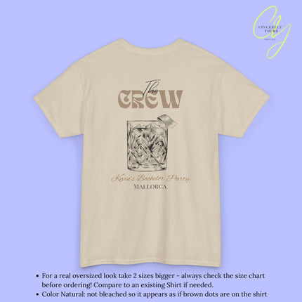 Bachelor Shirt JGA — Old fashioned Cocktail Old money (Customizable)
