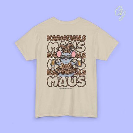 Karneval Shirt | Karnevals Maus Leopard Bierkrug Chantal