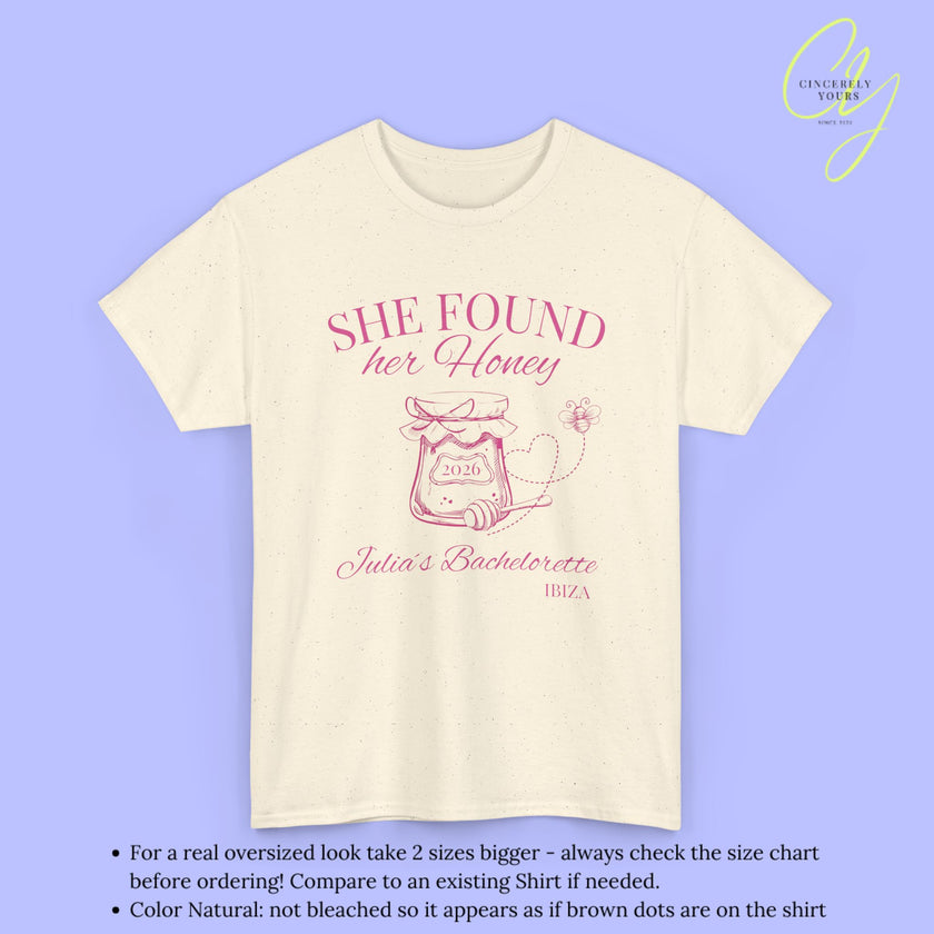 JGA Shirt Bachelorette TShirt She found her honey
