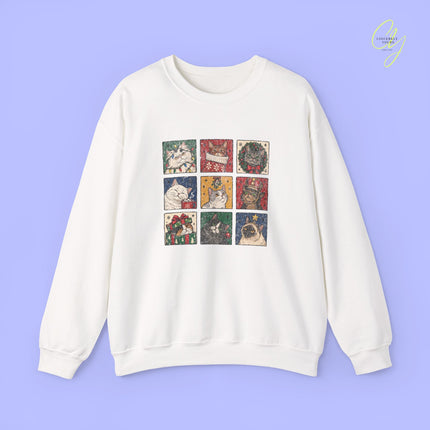 Cat Sweatshirt | Christmas Cats