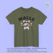 T-shirt Mallemaus Malle - Souris Musclée Chope de bière Sac banane (V2)
