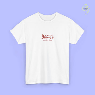 Bride to be Shirt |  Hot Wife Summer JGA Shirt Damen (Customizable)