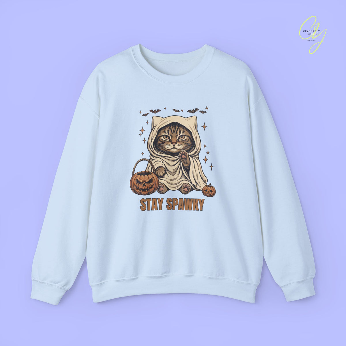Cat Sweatshirt | Stay spooky