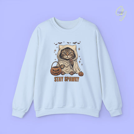 Cat Sweatshirt | Stay spawky