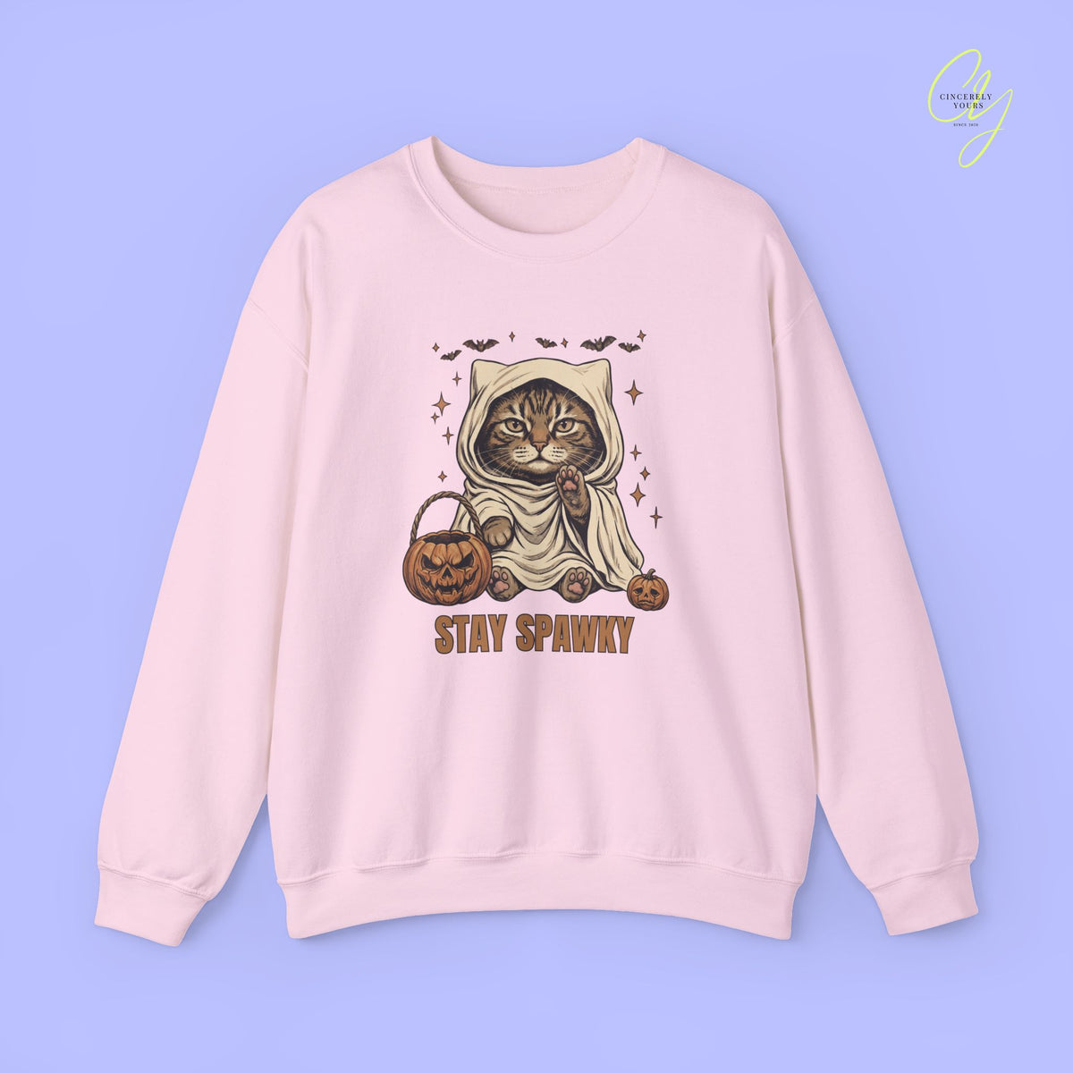 Cat Sweatshirt | Stay spooky