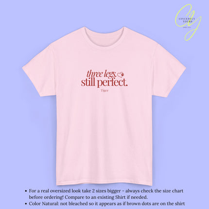 Cat Shirt | three legs still perfect