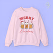 Christmas Sweatshirt | Merry Drunkmas Beer Stein