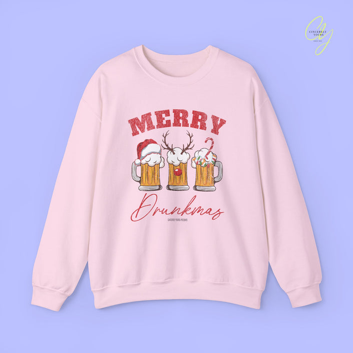 Christmas Sweatshirt | Merry Drunkmas Bierkrug