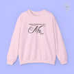 Bride Sweatshirt | EMBROIDERY First Christmas as a Mrs