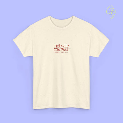 Bride to be Shirt |  Hot Wife Summer JGA Shirt Damen (Customizable)