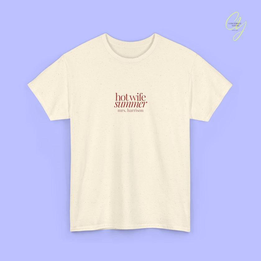 Bride to be Shirt |  Hot Wife Summer JGA Shirt Damen (Customizable)