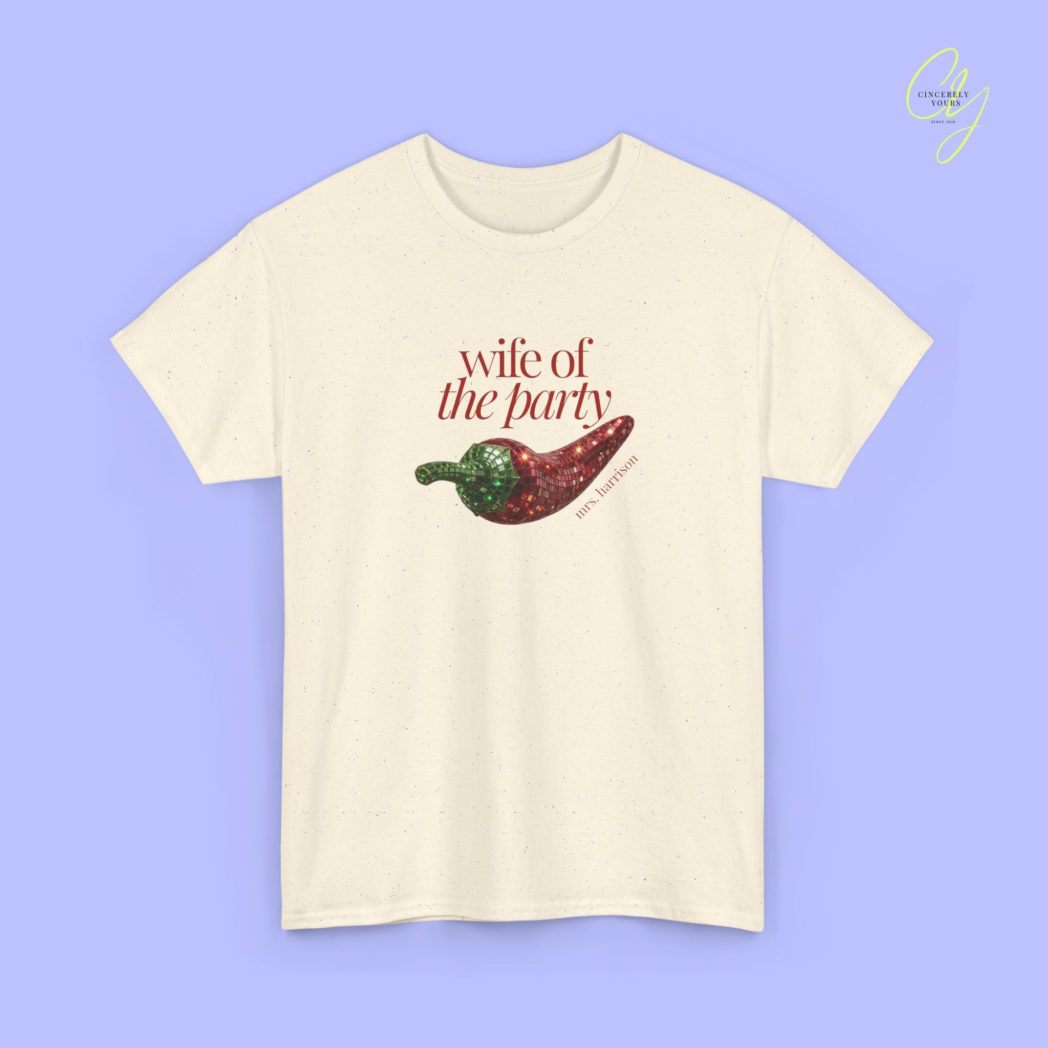 Bride to be Shirt | Wife the Party Disco Chilli JGA Shirt Damen (customized)