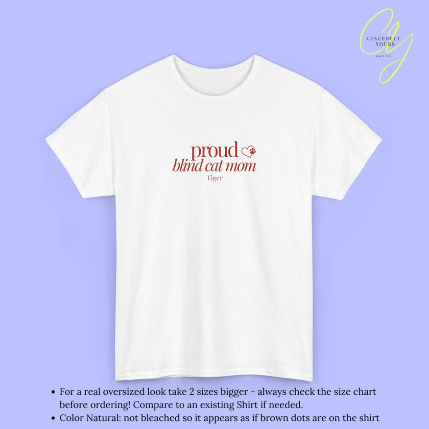 Cat Shirt | Proud Blind Cat Mom