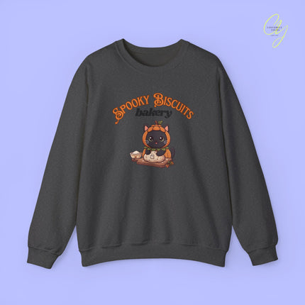 Cat Sweatshirt | Spooky biscuits bakery