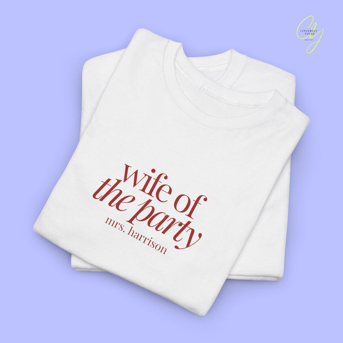 Bride to be Shirt |Wife the Party JGA Shirt Old Money (customizable)