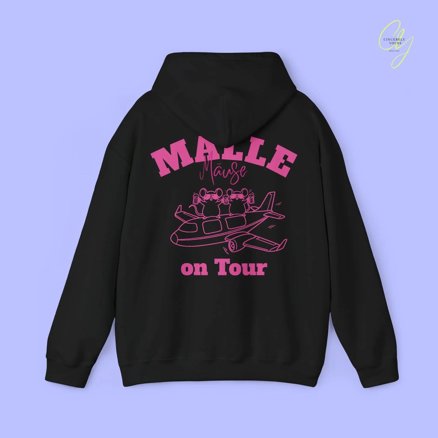 Malle Hoodie — Malle Party Maus Mäuse on tour (Personalisierbar) Cincerely Yours