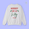 Bride Sweatshirt | Merry as a Wifey