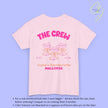 Coquette  Bachelorette Party Tee — The Bride Crew cherry bow Champagne (Customizable) Cincerely Yours