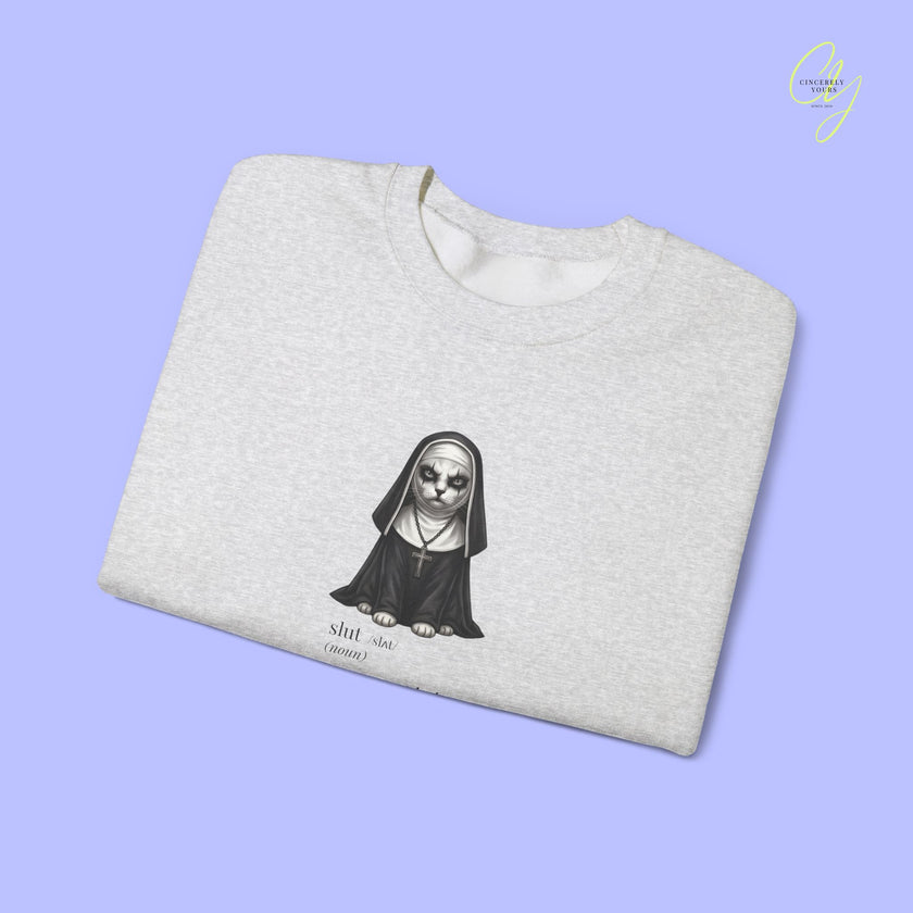 Cat Sweatshirt | Slut definition