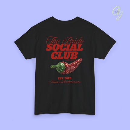 The Bride Social Club JGA Shirt Disco Chilli - Vintage Braut T-Shirt