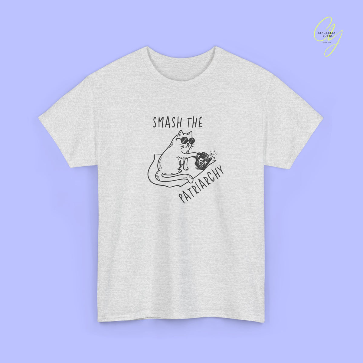 Cat Shirt | Smash The Patriarchy