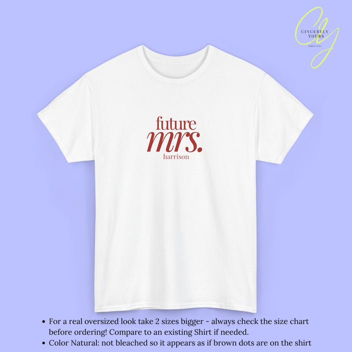 Bride Shirt | Future Mrs