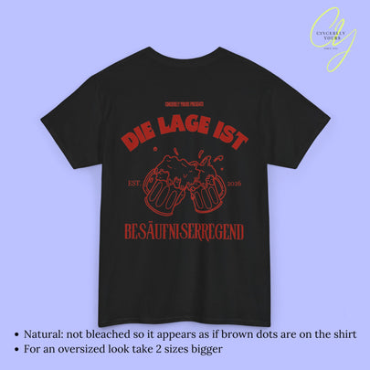 Party Shirt | Die Lage ist besäufniserregend