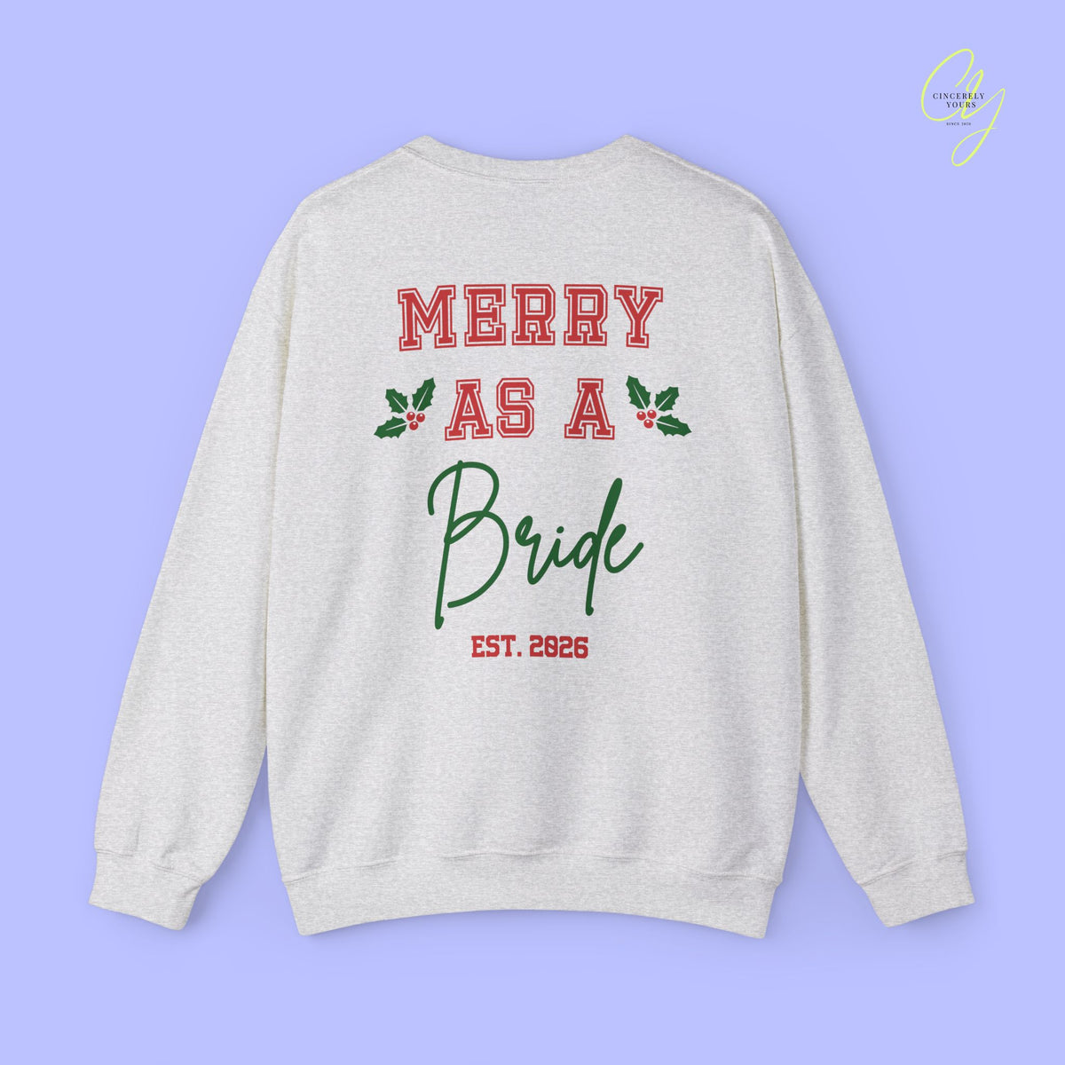Braut-Sweatshirt | Merry as a Bride