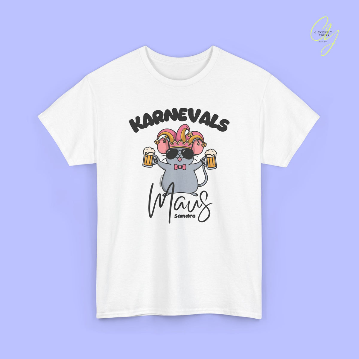 Karneval Shirt | Karnevals Maus Bierkrug