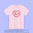 Bridal Shirt | The Bride coquette heart