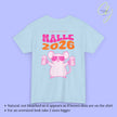 Mallemaus Shirt - Malle maus neon Bierkrug Malle 2026 Backprint