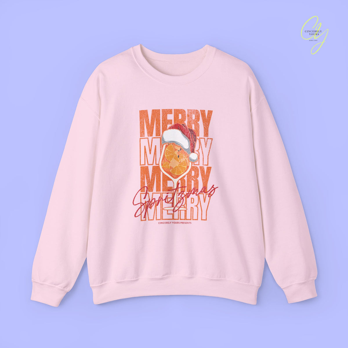 Christmas Sweatshirt | Merry Spritzmas
