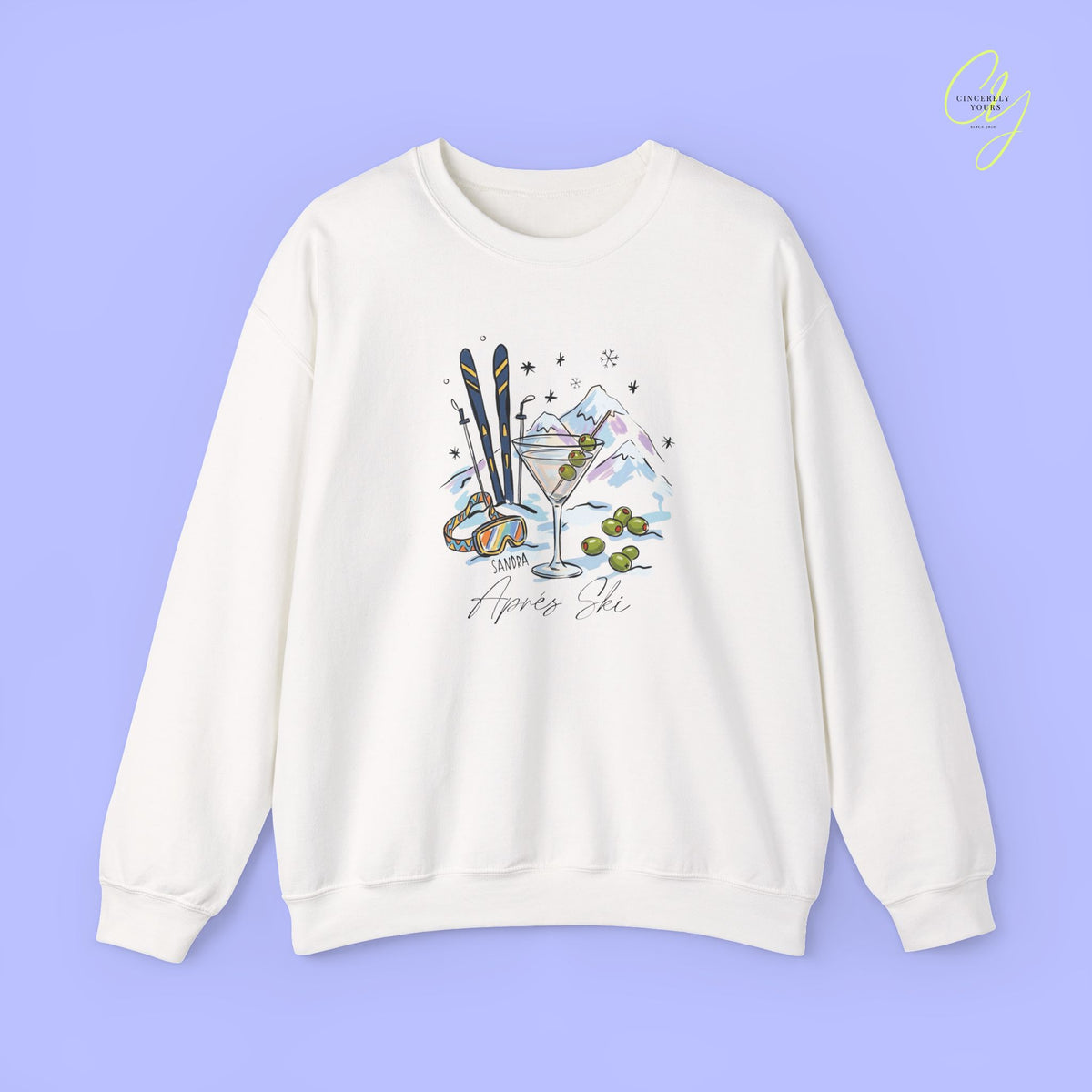 Apres Ski Sweatshirt | Martini Mountains