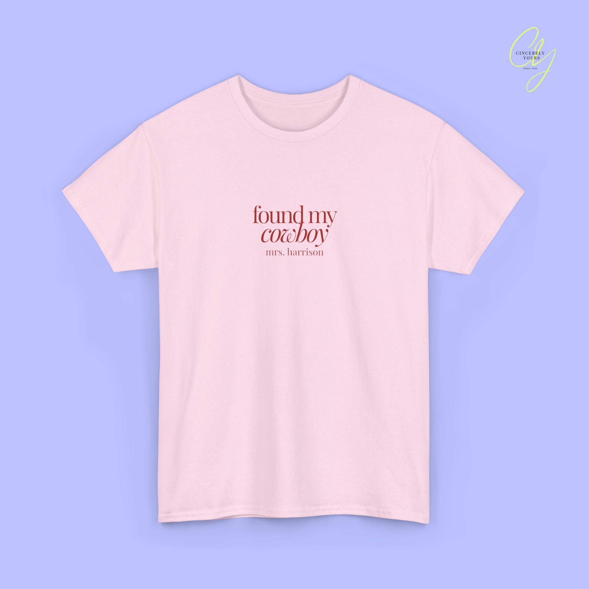 Bride to be Shirt | Found my cowboy Old Money Western Bachelorette JGA Braut Shirt (customizable)