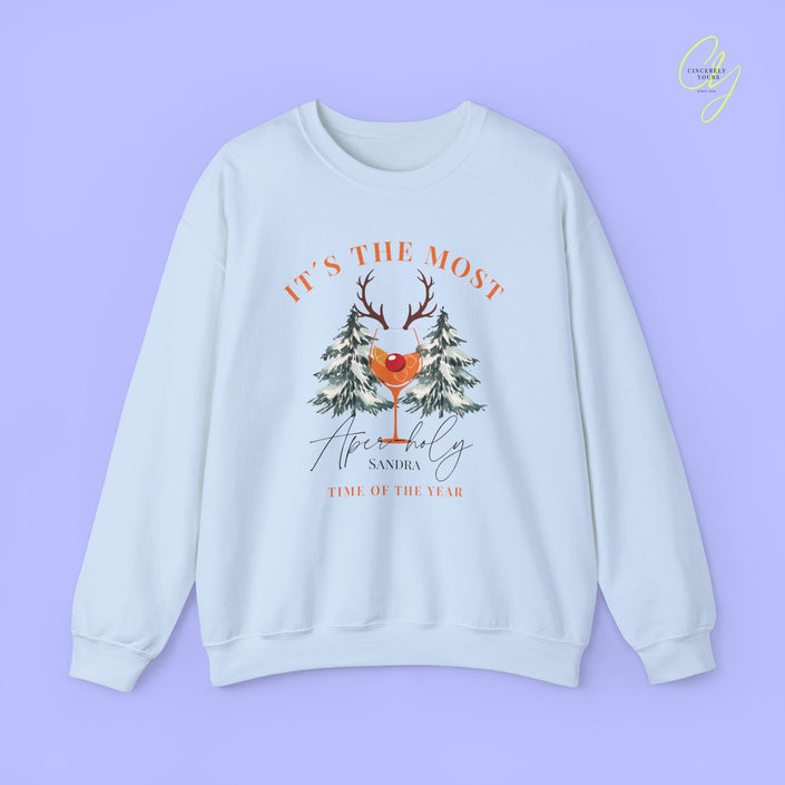 Christmas Sweatshirt | Its the most aper-holy time of the year