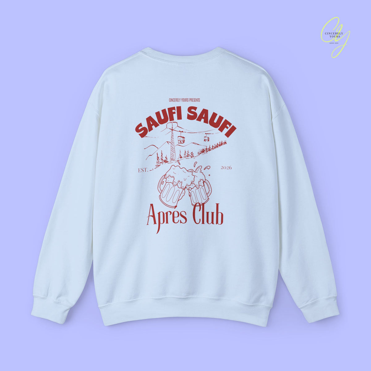Party Sweater | Saufi Saufi Après Club Beer Steins