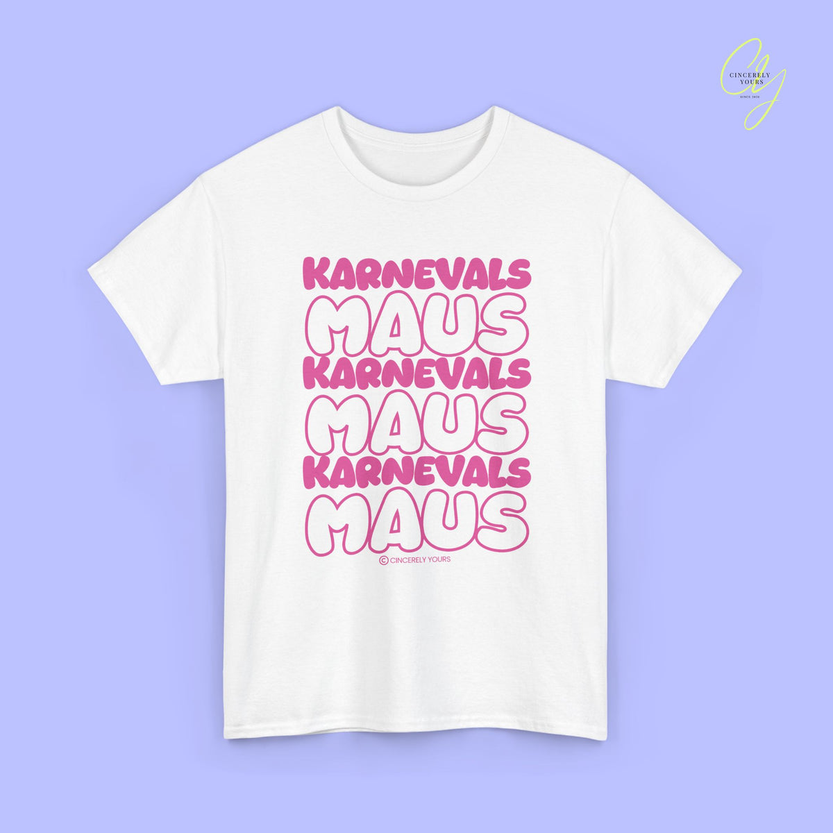 Karneval Shirt | Karnevals Maus pink
