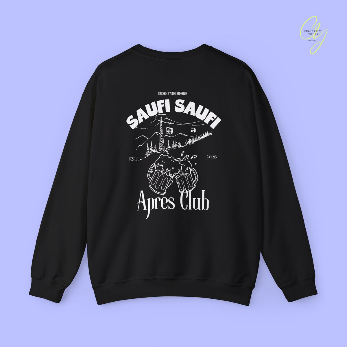 Party Sweater | Saufi Saufi Après Club Beer Steins