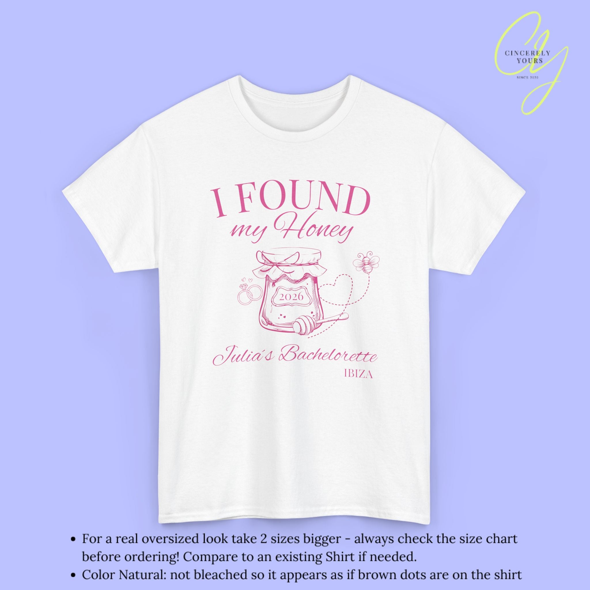 JGA Shirt Bachelorette TShirt She found her honey