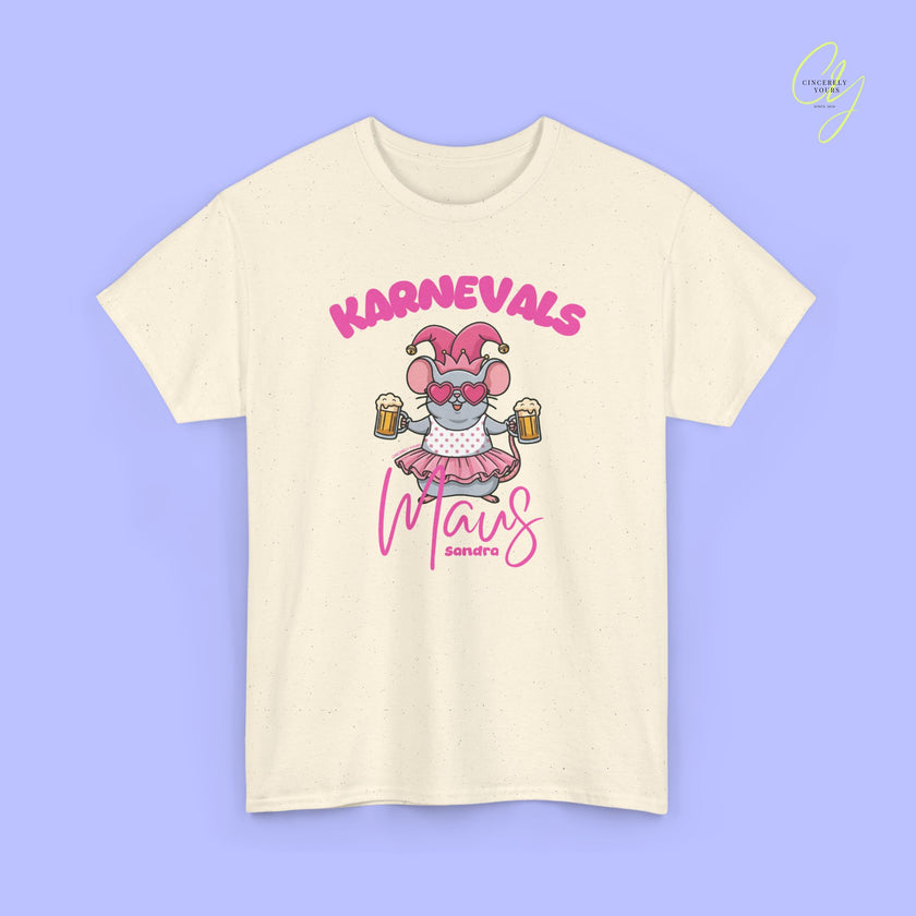 Karneval Shirt | Karnevals Maus Pink