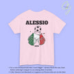 Personaliserter Name Fussball Shirt — Italien Flagge Bierkrug (Personalisierbar) Cincerely Yours