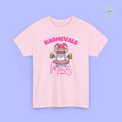 Karneval Shirt | Karnevals Maus Pink