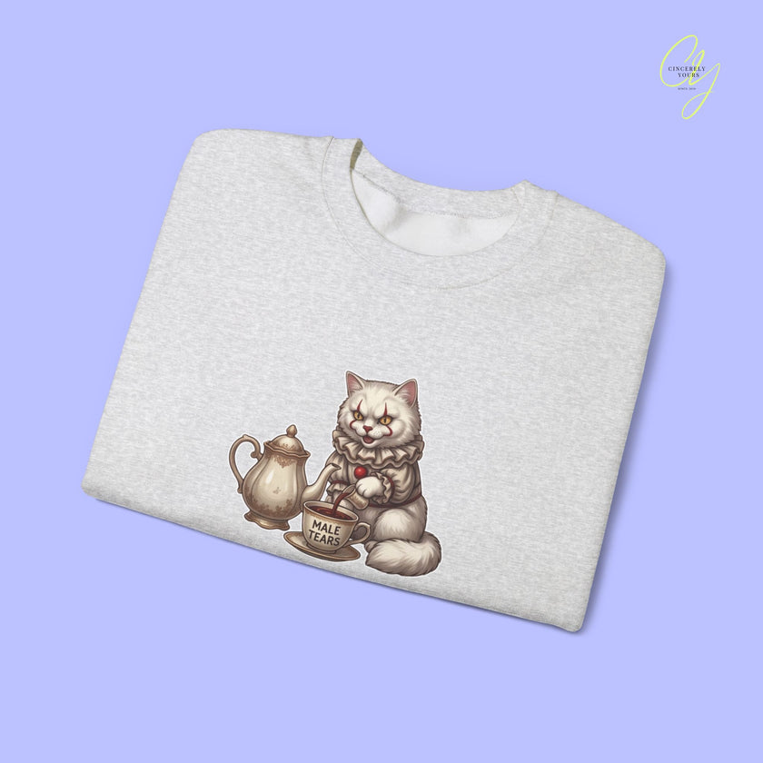 Cat Sweatshirt | Male tears