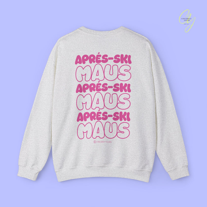 Party Sweater | Aprés Ski Maus Pink Bubble
