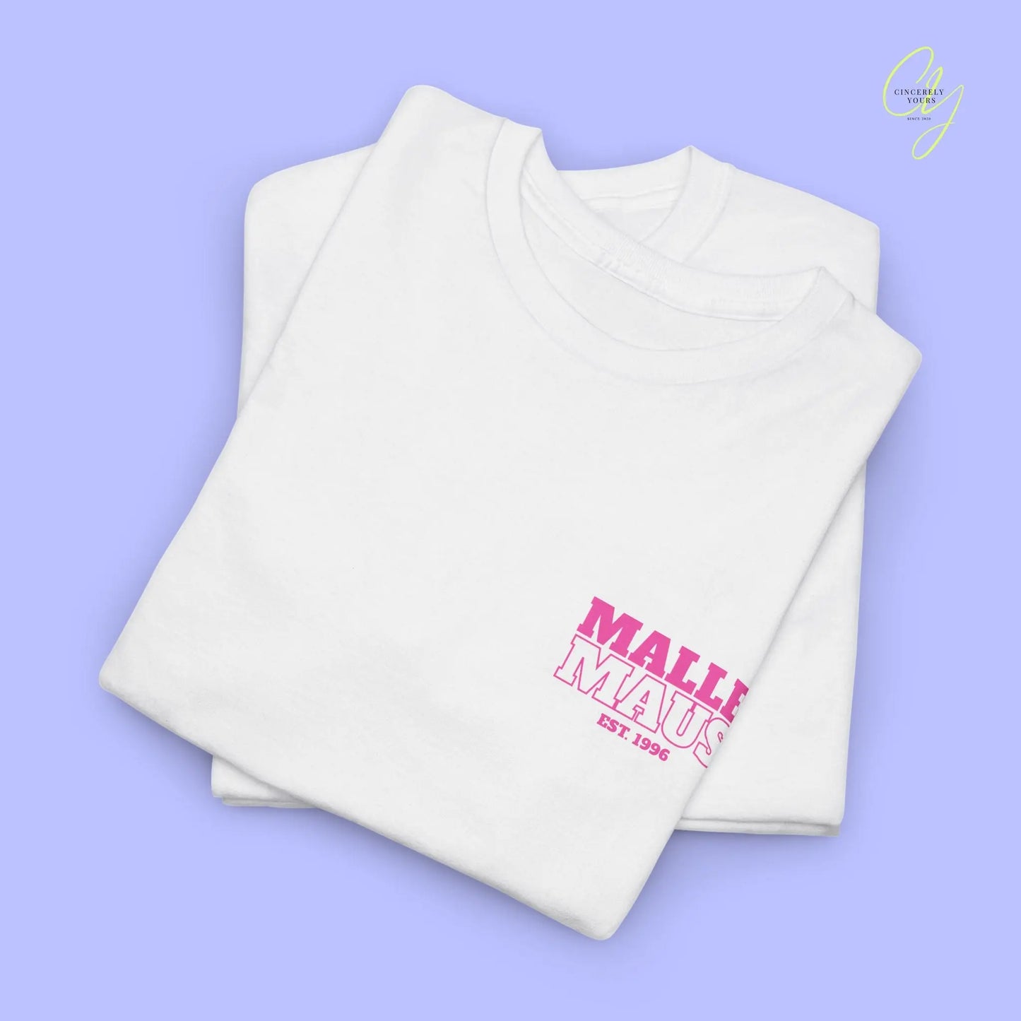 Mallemaus Shirt Malle - Malle Maus Backprint (Personalisierbar)