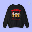 Christmas Sweatshirt | Merry Drunkmas beer mug