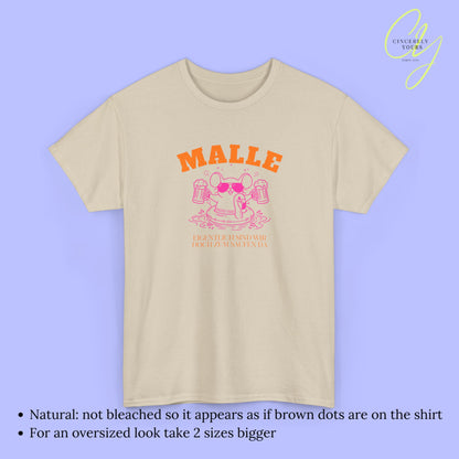 Mallemaus Shirt Malle - Party Shirt Malle Mouse Flamingo Beer Mug for Drinking