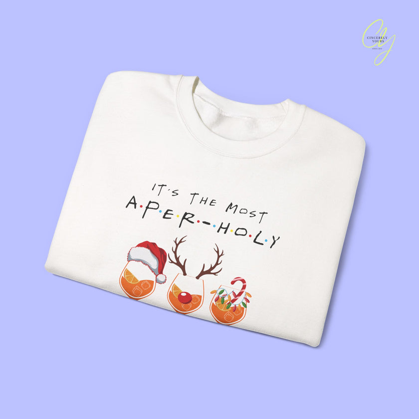 Christmas Sweatshirt | It's the most aper-holy time of the year