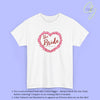 Bridal Shirt | The Bride coquette heart